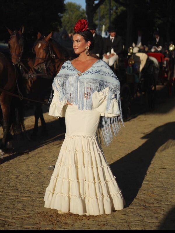 Vestido de Flamenca canastero HUELVA